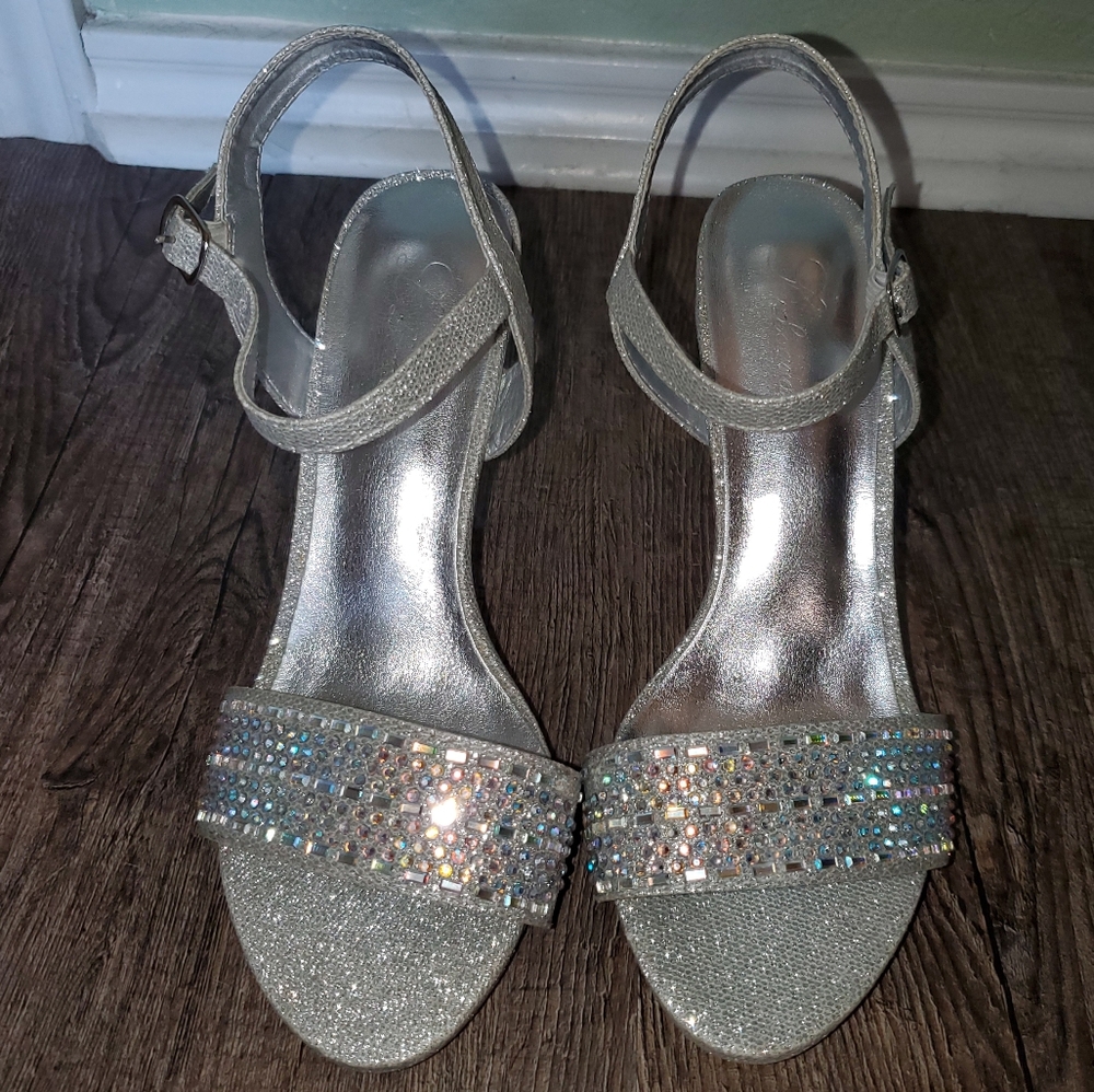 Lloraine Lida Silver High Heels